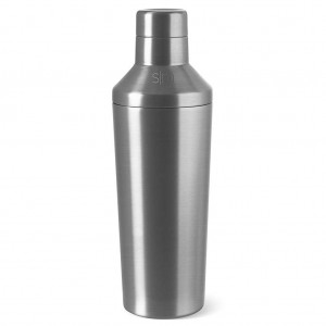 Simple Modern Classic Cocktail Shaker with Jigger Lid Andere Accessoires Zilver | 591238VQX