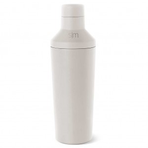 Simple Modern Classic Cocktail Shaker with Jigger Lid Andere Accessoires Beige | 685241TNI