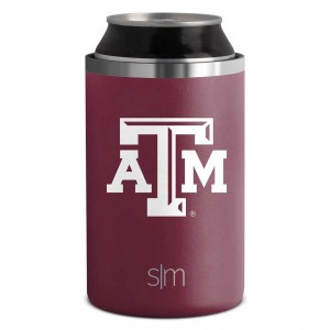 Simple Modern Collegiate Ranger Can Cooler Bottle Boot Bordeaux | 517468PIQ