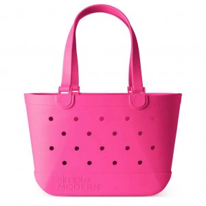 Simple Modern Getaway Tote Roze | 023897FPG