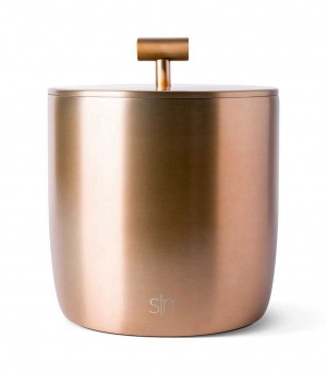 Simple Modern Rocks Ice Bucket Andere Accessoires Goud | 603724ONF