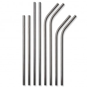 Simple Modern Stainless Steel Reusable Straws Replacement Straws Zilver | 470658SQM