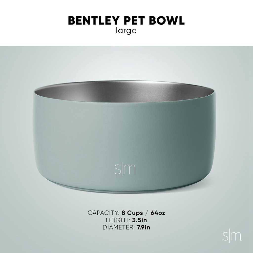 Simple Modern Bentley Pet Bowl Paars | 914658PDH