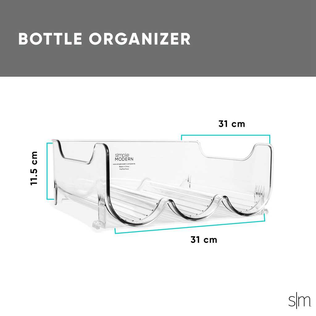 Simple Modern Bottle Organizer Andere Accessoires Zilver | 486529UFM