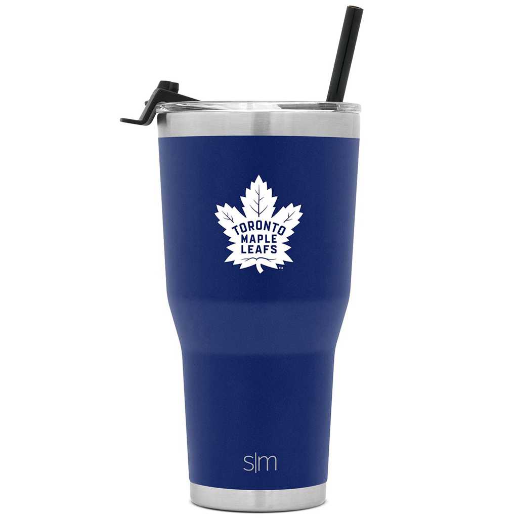 Simple Modern Cruiser Insulated Tumbler with Flip Lid and Straw Waterflessen Donkerblauw | 345061IAQ