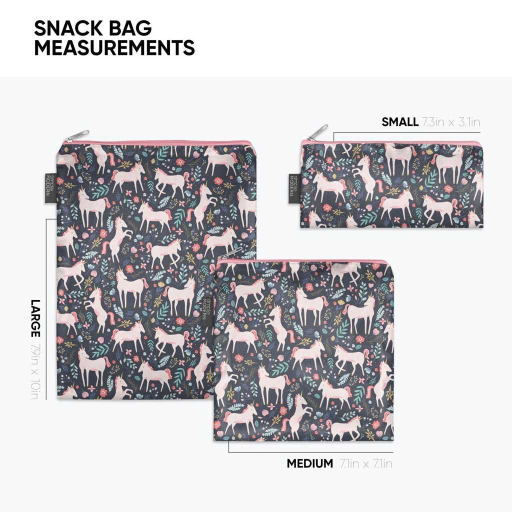 Simple Modern Ellie Snack Lunchtas Zwart | 476305MQN