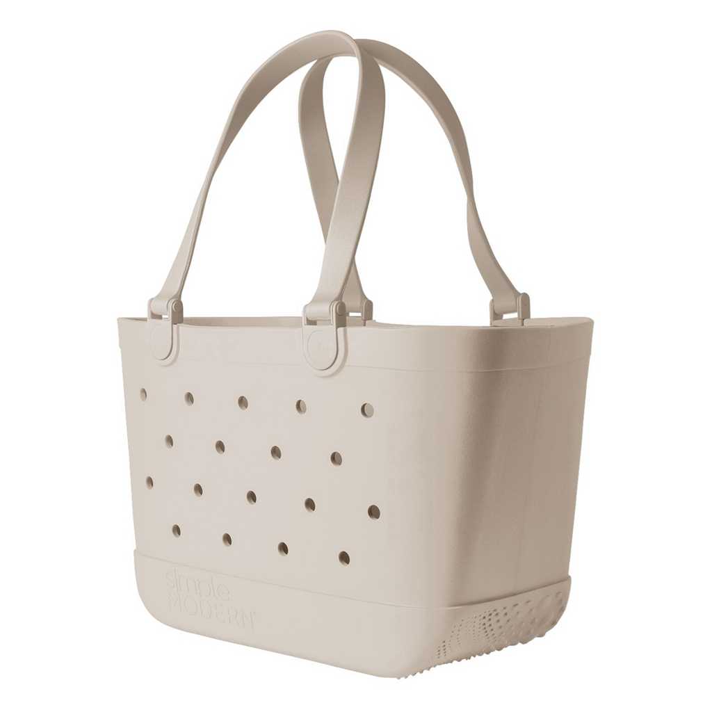 Simple Modern Getaway Tote Beige | 751093DIX