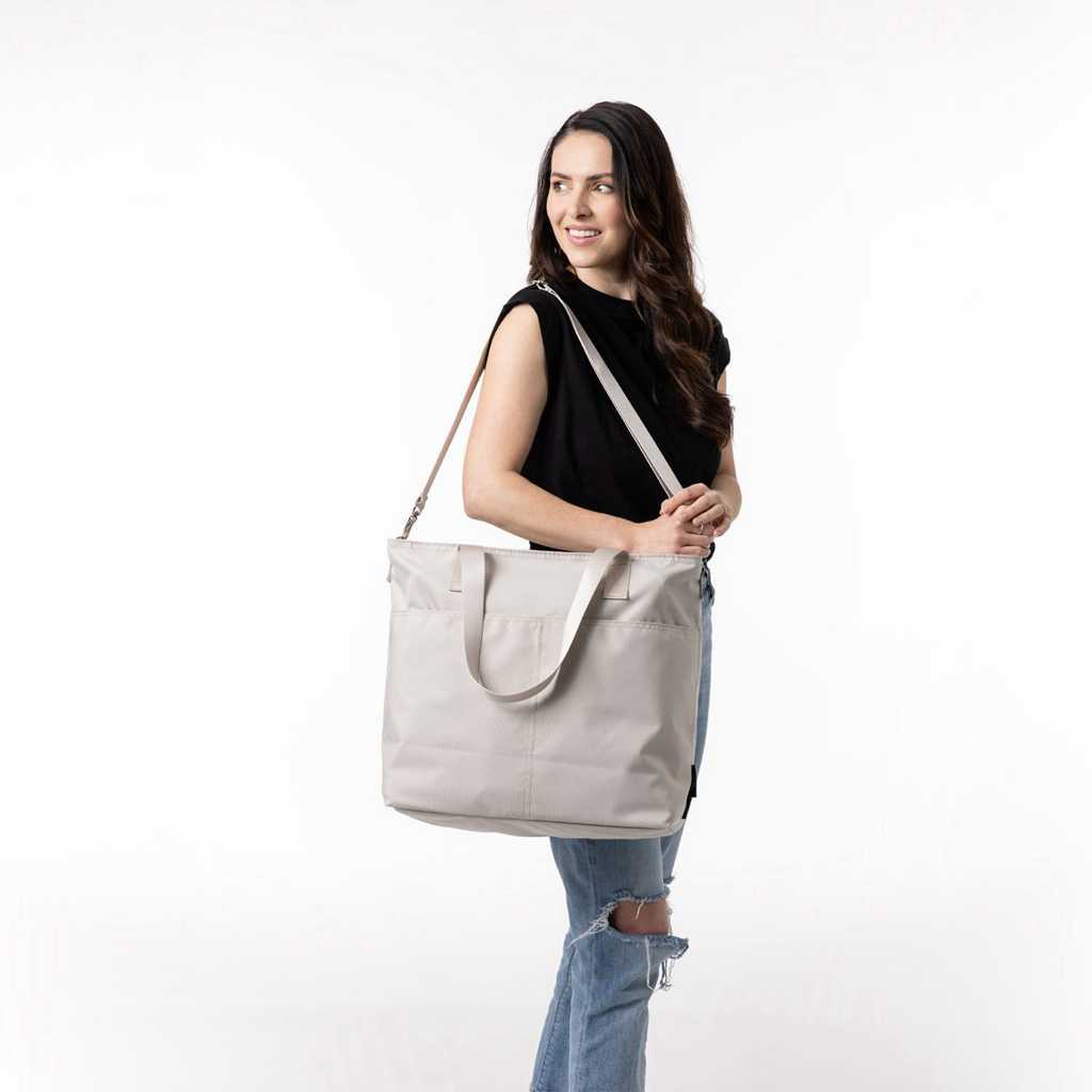 Simple Modern Harper Tote Beige | 769851OZM