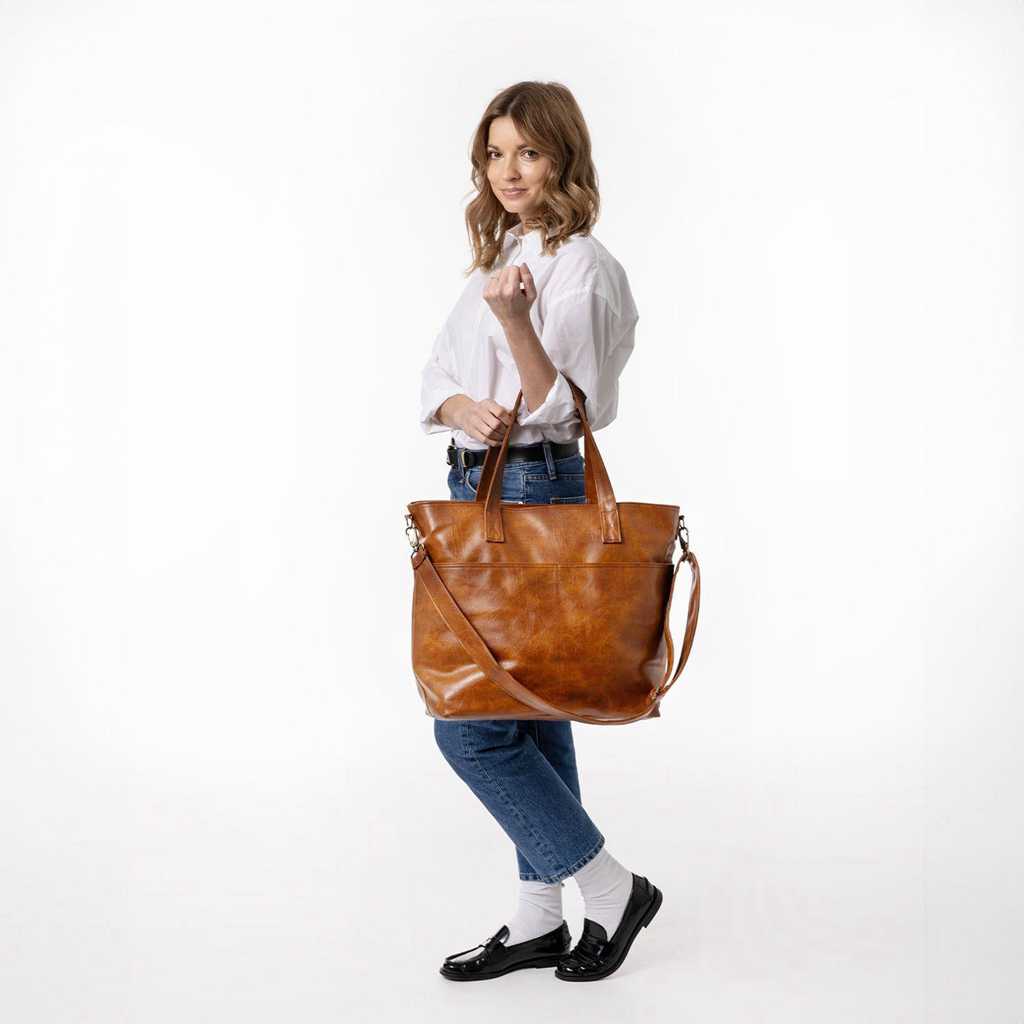 Simple Modern Harper Tote Bruin | 392864DJT