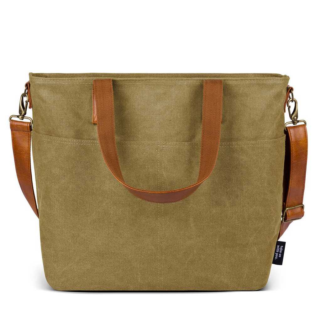 Simple Modern Harper Tote Olijfgroen | 628491UMD