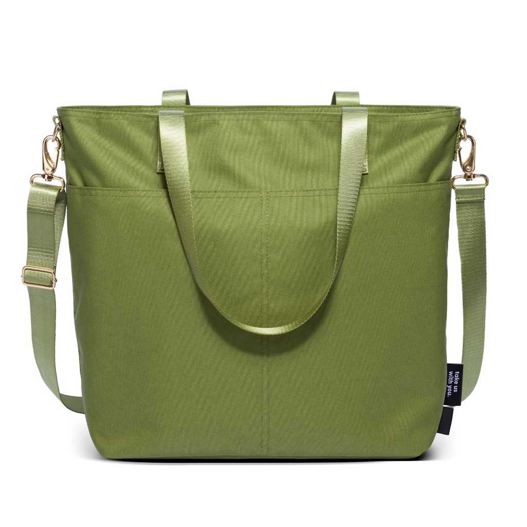 Simple Modern Harper Tote Olijfgroen | 675392ZSQ