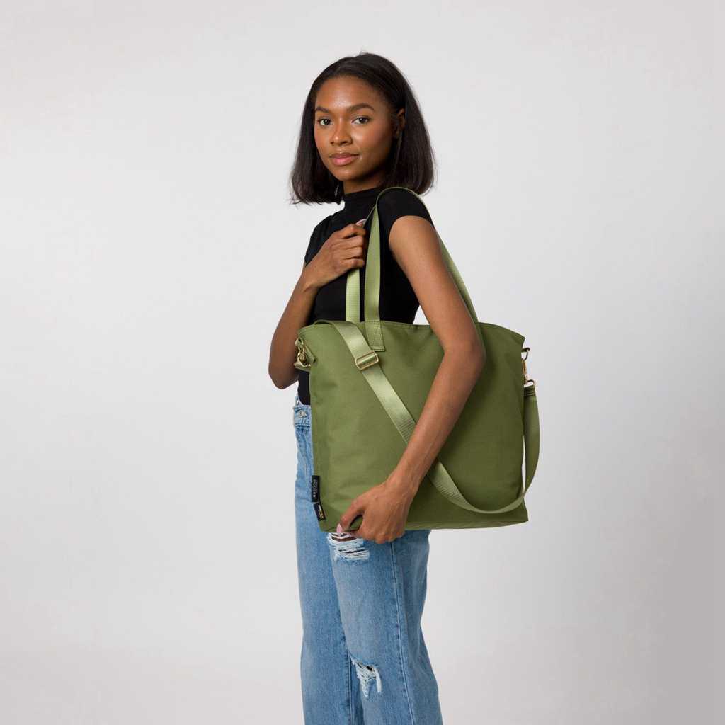 Simple Modern Harper Tote Olijfgroen | 675392ZSQ