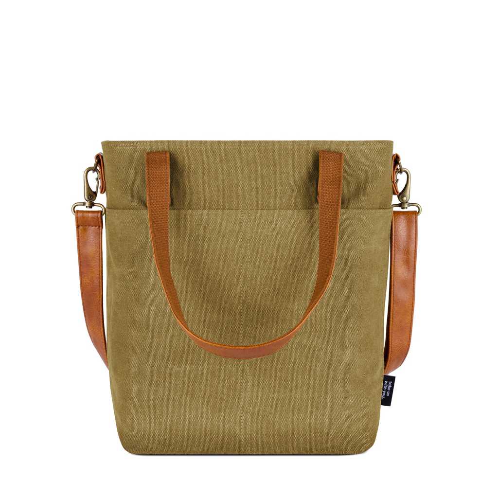 Simple Modern Harper Tote Olijfgroen | 836419NSA