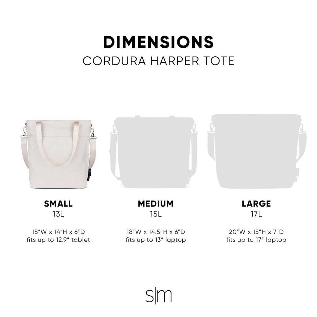 Simple Modern Harper Tote Wit | 529814BDC