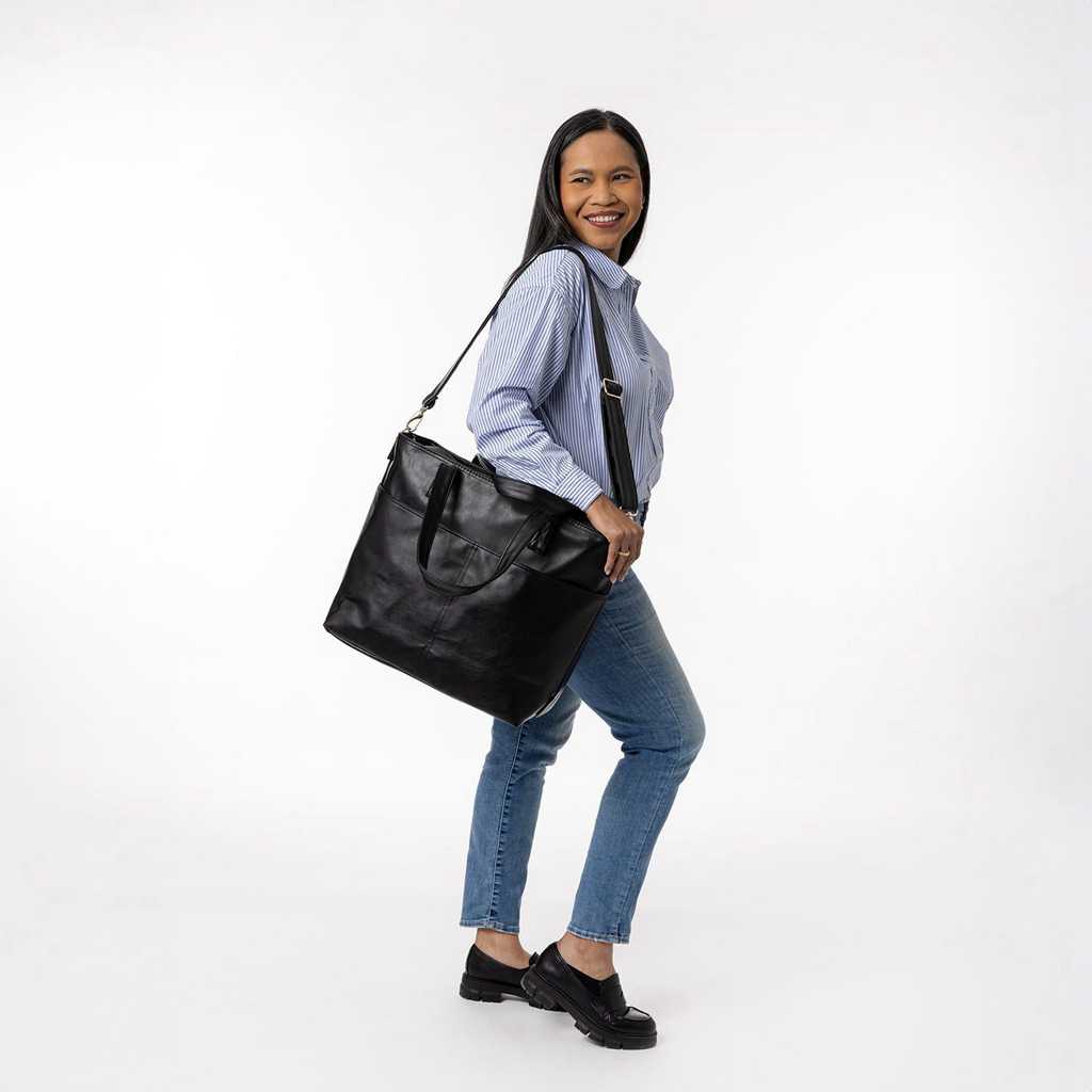 Simple Modern Harper Tote Zwart | 580716COJ