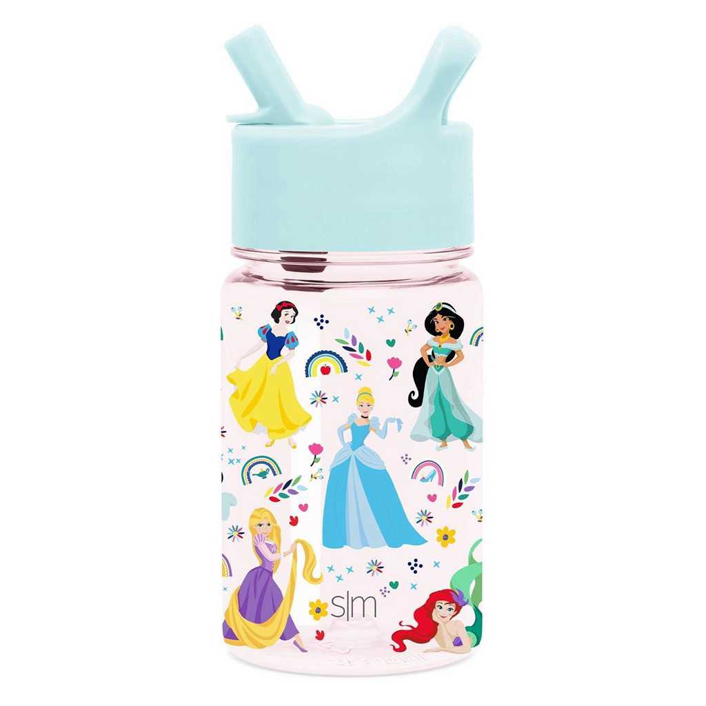 Simple Modern Plastic Water Bottle with Straw Lid Waterflessen Wit | 160348ARB