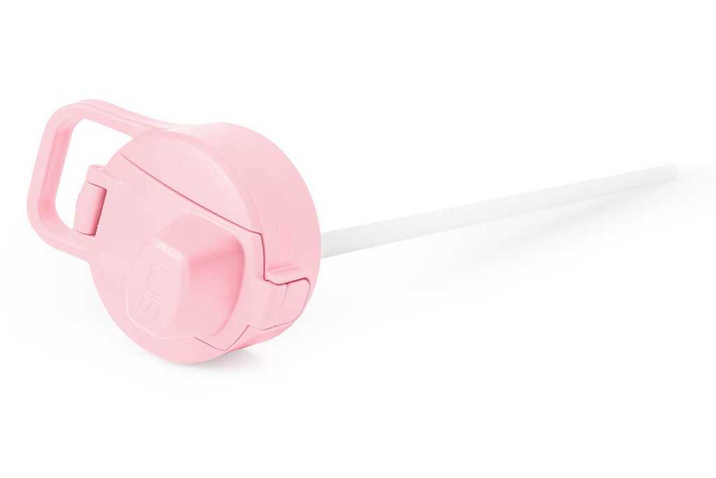 Simple Modern Plastic With Simple Flip Silicone Straw Lid Waterflessen Roze | 831465JYZ