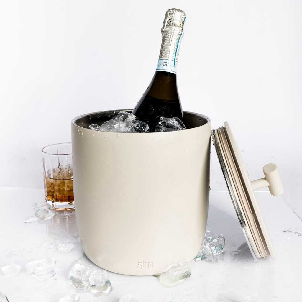 Simple Modern Rocks Ice Bucket Andere Accessoires Wit | 817240EGN