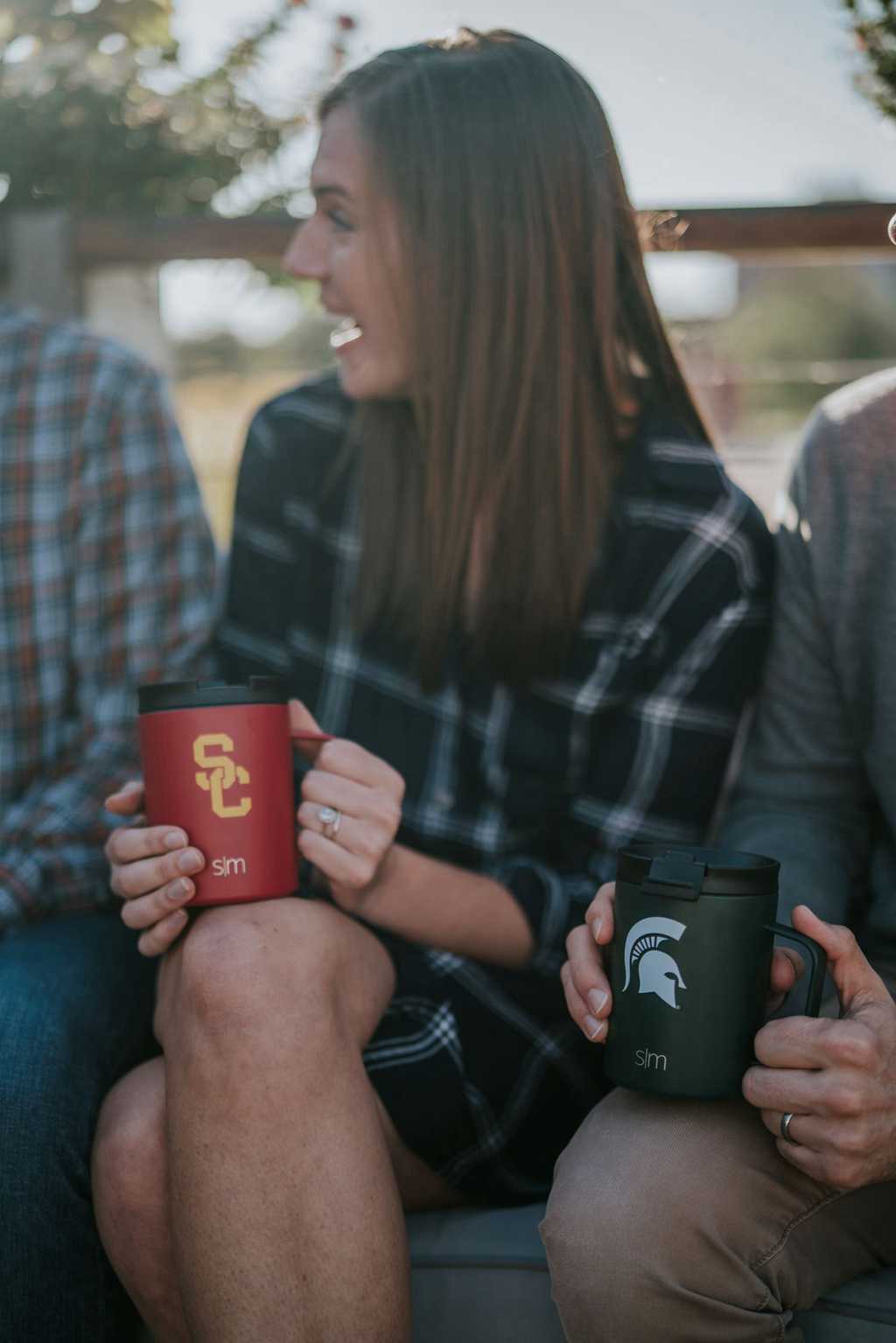 Simple Modern Scout Coffee Mug with Flip Lid Waterflessen Donkerblauw | 875492ZEF