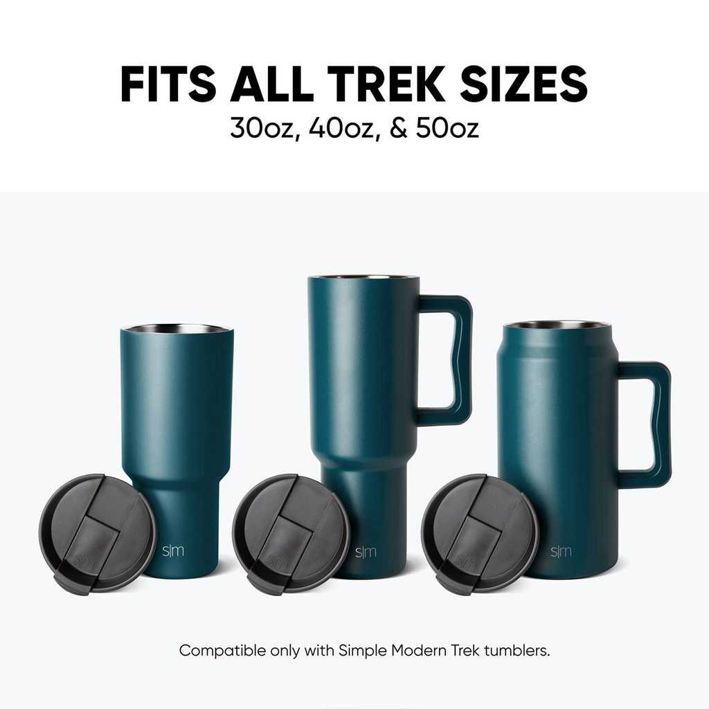 Simple Modern Trek Tumbler Flip Lid Replacement Lids Wit | 089756STW