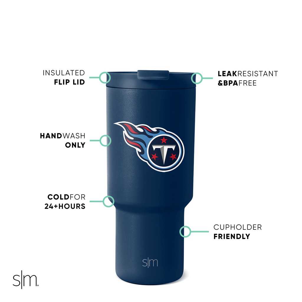 Simple Modern Trek Tumbler Waterflessen Koningsblauw Blauw | 237481DPS