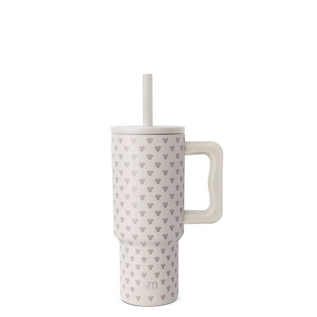 Simple Modern Tumbler with Silicone Straw Lid Waterflessen Grijs | 075498HGN