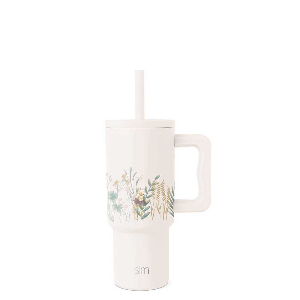 Simple Modern Tumbler with Silicone Straw Lid Waterflessen Beige | 465102ZMV