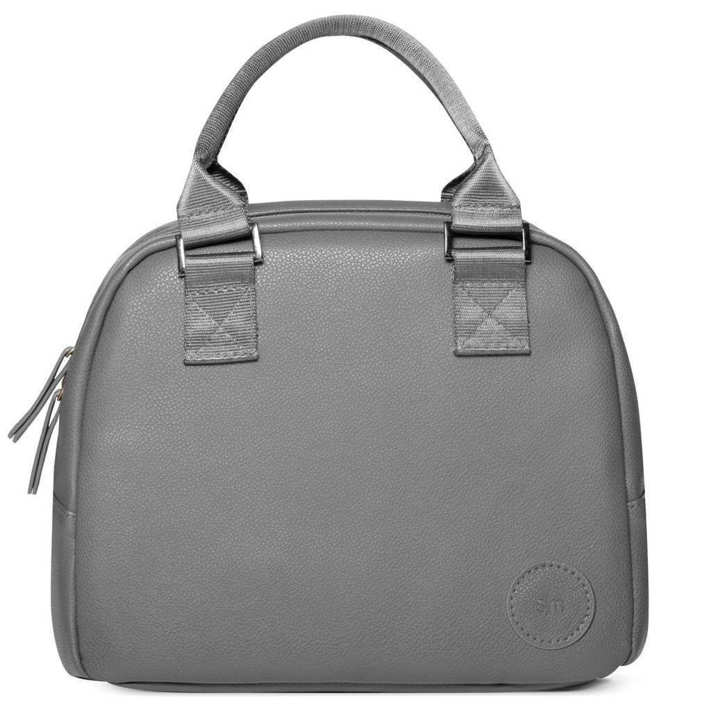 Simple Modern Vegan Leather Very Mia Lunchtas Grijs | 365980NIX