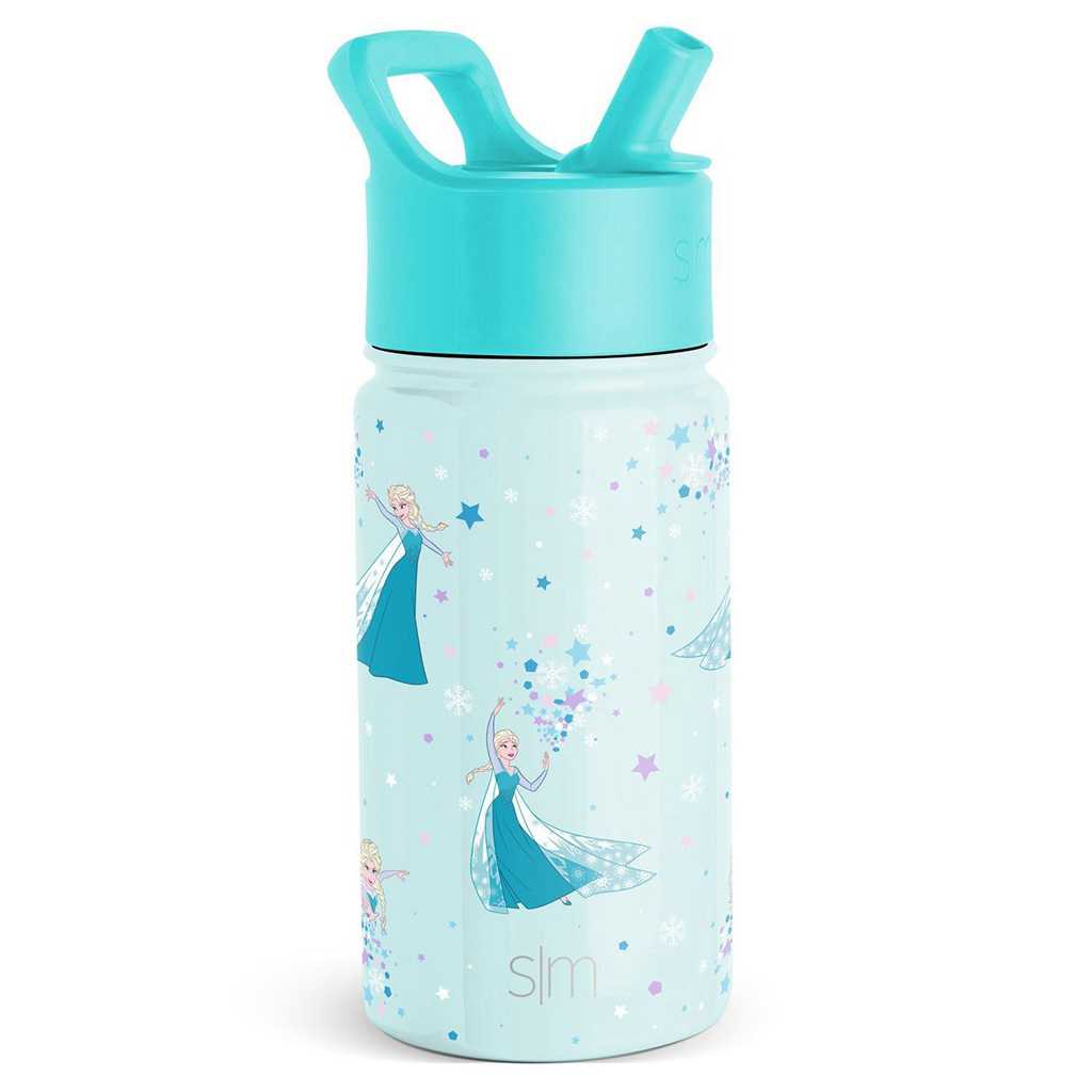 Simple Modern Water Bottle with Straw Lid Waterflessen Lichtturquoise | 681594YMT