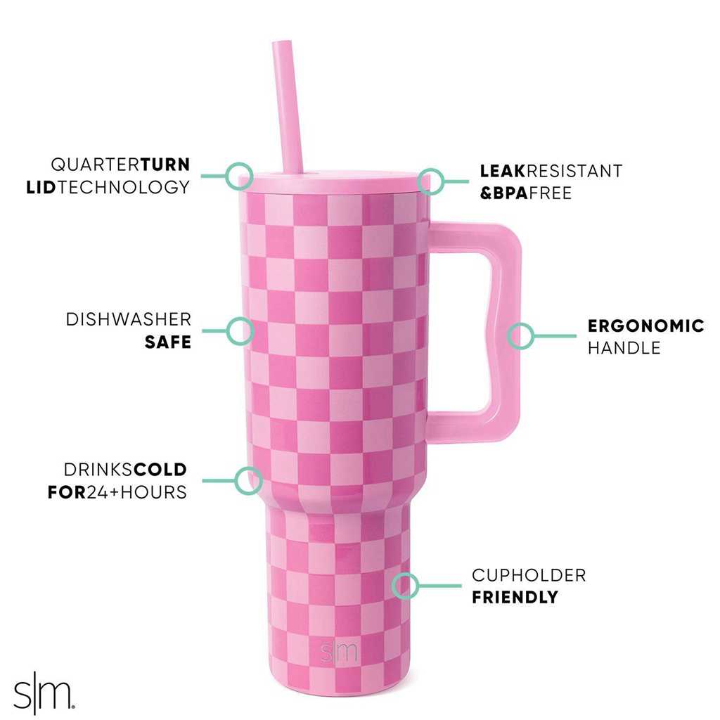 Simple Modern Waterflessen Roze | 042961JIT