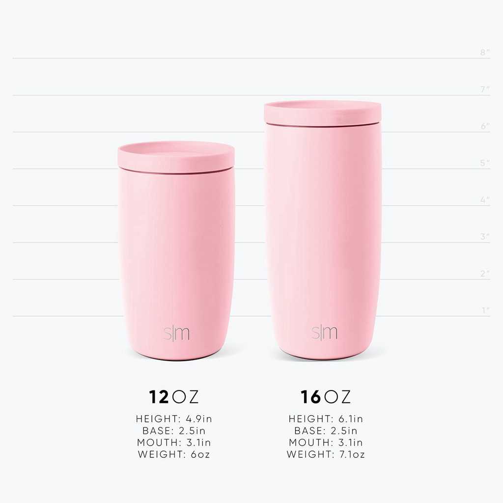 Simple Modern with 360�� Lid Waterflessen Roze | 283109NSR