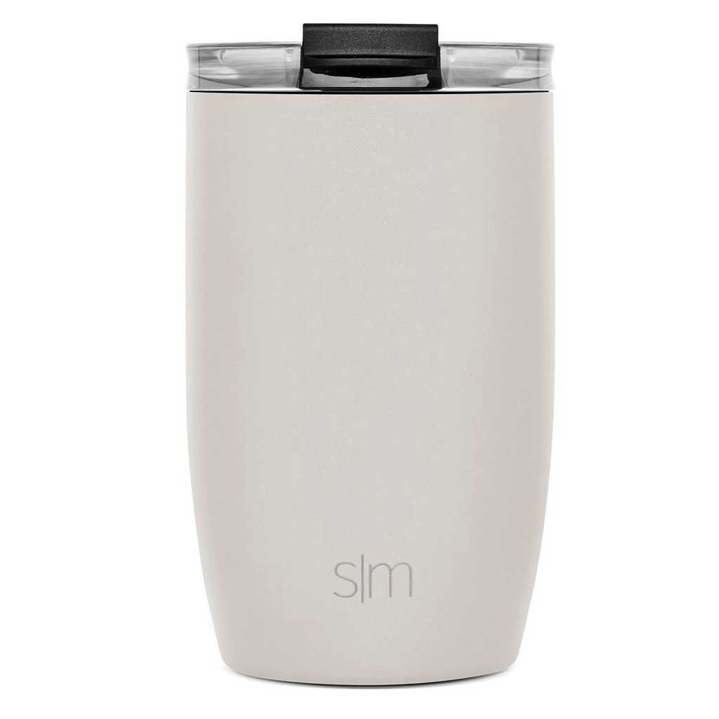 Simple Modern with Clear Flip Lid & Straw Waterflessen Wit | 685423ATH