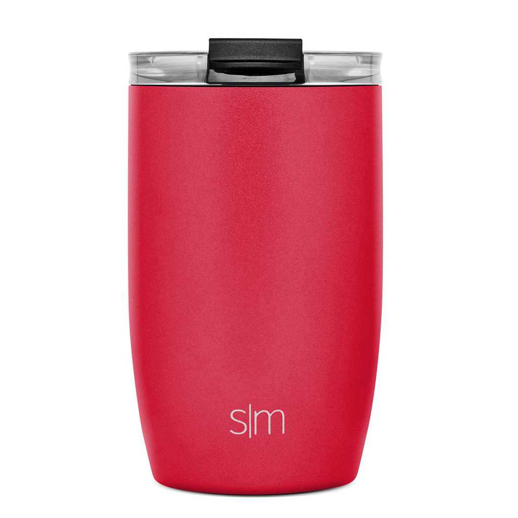 Simple Modern with Clear Flip Lid & Straw Waterflessen Rood | 687392UYK