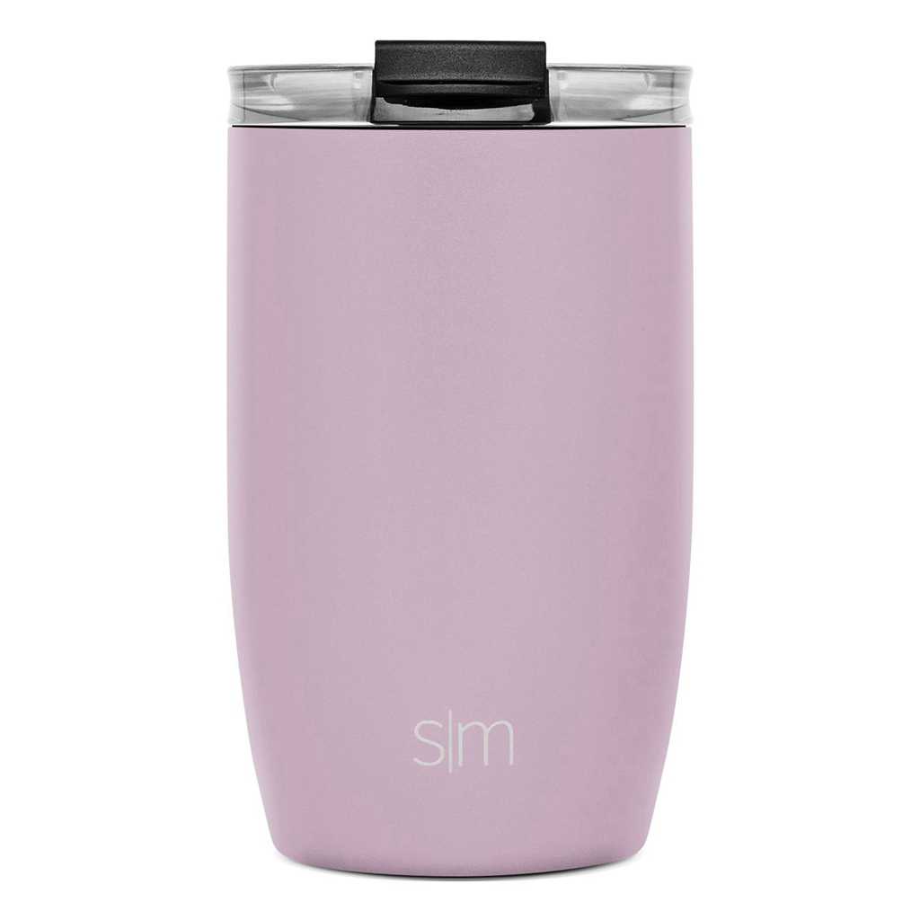 Simple Modern with Clear Flip Lid & Straw Waterflessen Paars | 582971KYU