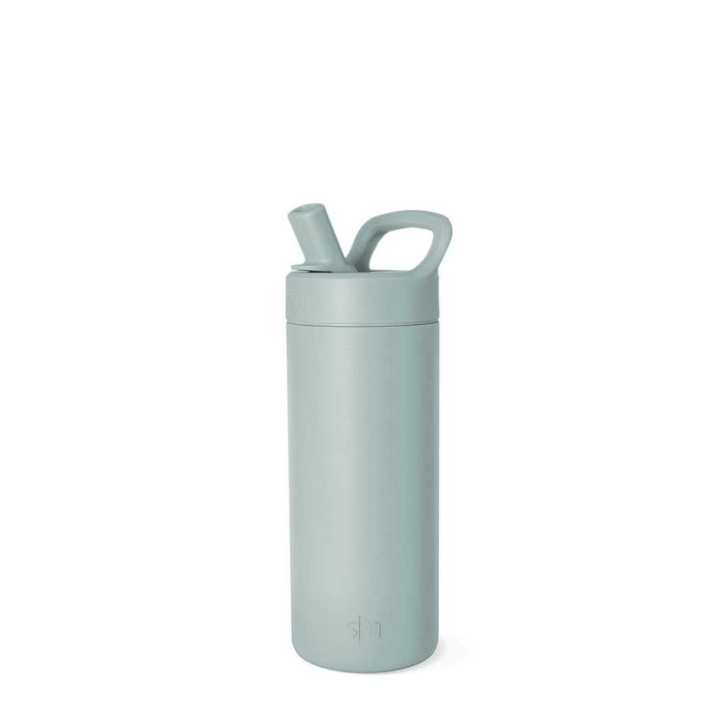 Simple Modern with Manual Straw Lid Waterflessen Olijfgroen | 526978DMR