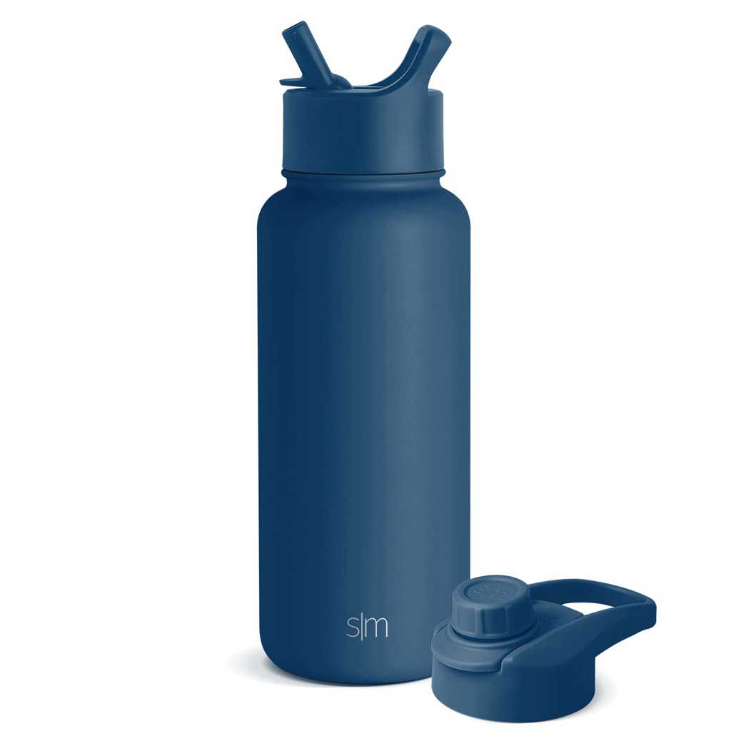 Simple Modern with Straw Lid and Chug Lid Waterflessen Koningsblauw Blauw | 921857AIV