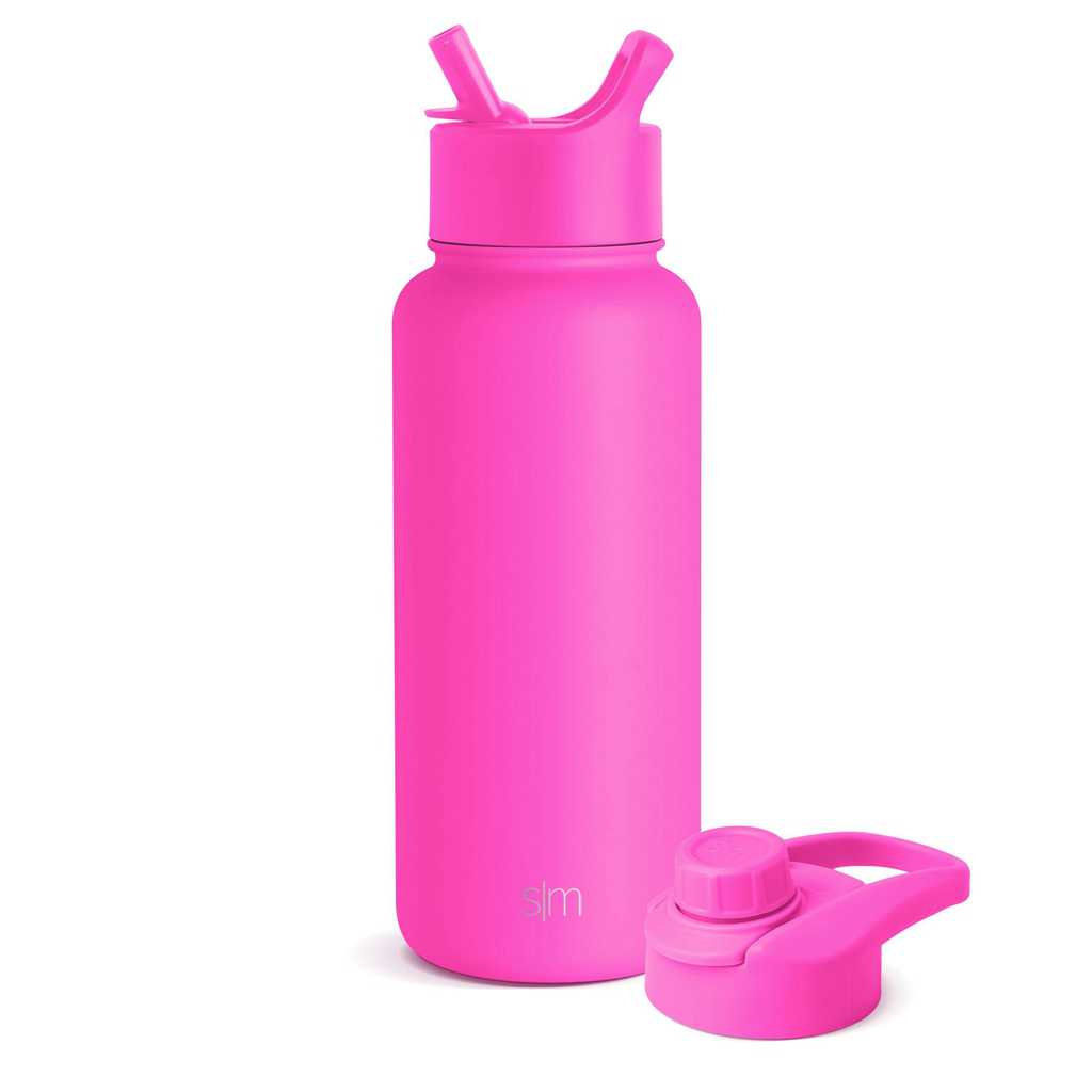 Simple Modern with Straw Lid and Chug Lid Waterflessen Roze | 807563LHE